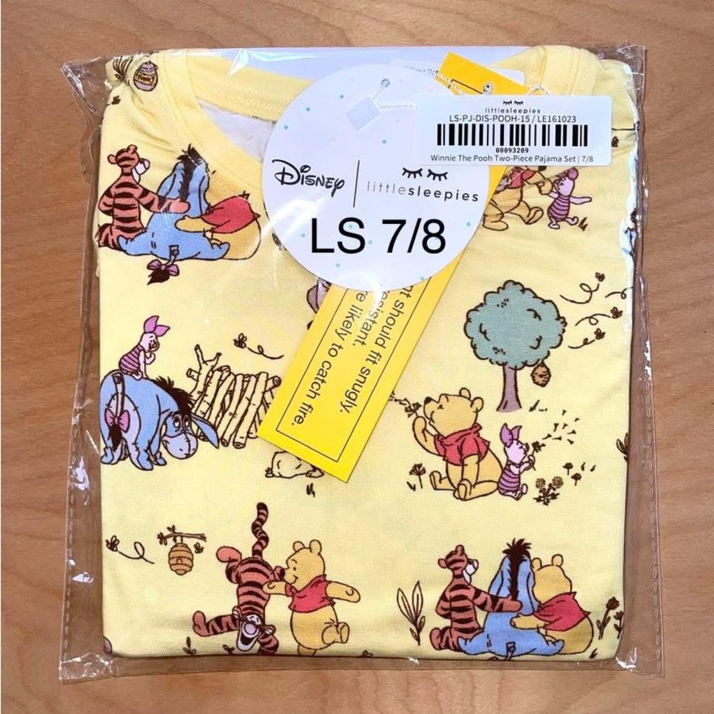 Little Sleepies Winnie the Pooh Pajama Set